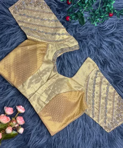 Sandal heavy hand worked blouse